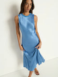 Dulce Dress, Harbor Blue-Nation LTD