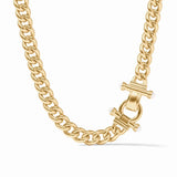 Julie Vos Dolce Demi Link Necklace, Gold-Julie Vos