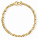 Julie Vos Dolce Demi Link Necklace, Gold-Julie Vos
