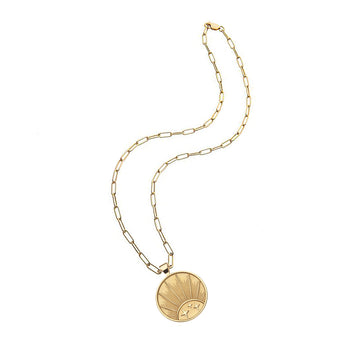 Jane Win STRONG Original Pendant Coin Necklace-Jane Win