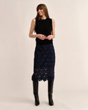 Lou Sweater Shell-Noir-Cartolina