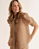 Peggy Blouse, Winnetka Stripe