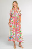 Carlisle Dress, Scroll With It-Elizabeth James The Label