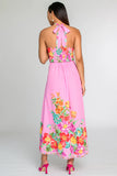Aubrey Dress, Tulip Tapestry - Cotton Candy-Elizabeth James The Label