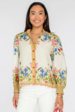 Emily Top, Butterfly Garden-Elizabeth James The Label