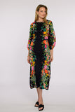 Elizabeth James Dawn Dress, Centerpiece Black-Elizabeth James