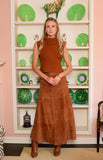 Anita Skirt, Goat Suede-Elizabeth James