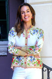 Emily Top, Butterfly Garden-Elizabeth James The Label