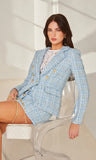 Eliza Blazer, Sky Blue Multi-Generation Love