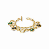 JV Essex Charm Bracelet, Multi Stone-Julie Vos