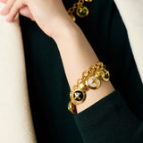 JV Essex Charm Bracelet, Multi Stone-Julie Vos