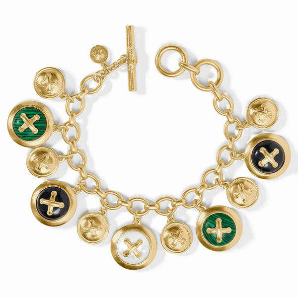 JV Essex Charm Bracelet, Multi Stone-Julie Vos