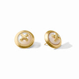 JV Essex Stud Earring, MOP-Julie Vos