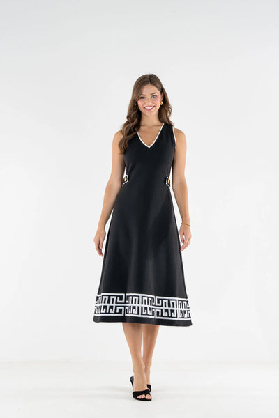 Cleo Dress, Black-Emily McCarthy