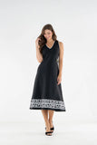 Cleo Dress, Black-Emily McCarthy
