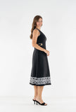 Cleo Dress, Black-Emily McCarthy