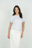 Cashmere Crewneck, Beverly Blue-Emily McCarthy