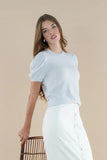 Cashmere Crewneck, Beverly Blue-Emily McCarthy