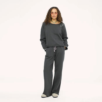 Kr Weekend Barb Sweatpant, Anthracite-Kerri Rosenthal