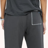 Kr Weekend Barb Sweatpant, Anthracite-Kerri Rosenthal