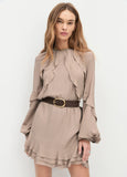 Favorite Daughter The Jean Belt, Chocolate/ Antique Brass-Favorite Daughter