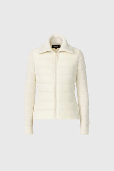 Fee Light Weight Down Jacket, Cream-Mackage