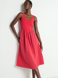 Fiona Dress, Red-Nation LTD