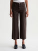 AG Saige Wide Leg Crop, Sulfur Burnt Umber