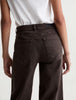 AG Saige Wide Leg Crop, Sulfur Burnt Umber