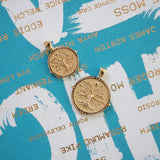 Jane Win FAITH Original Pendant Coin Necklace-Jane Win
