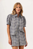 Lotus Shirt, Floral Embroide-sundays