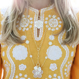 ASHA Paperclip Lariat, Gold-ASHA