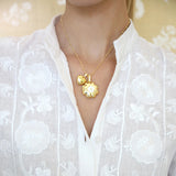 ASHA Mini Heart Locket, Gold-ASHA