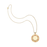 JW FOREVER Around the Sun Pendant Necklace, Pink Coral-Jane Win