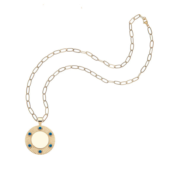 JW FOREVER Around the Sun Necklace, Lapis-Jane Win