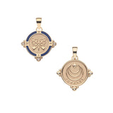 Jane Win FOREVER Petite Embellished Coin Necklace-Jane Win