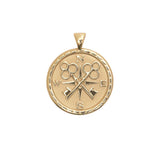 Jane Win FOREVER Original Pendant Coin Necklace-Jane Win