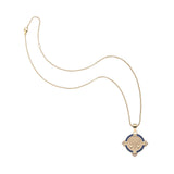 JW Petite Embellished Coin Necklace, Forever-Jane Win