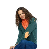 KR Cashmere Bandana, Tomato-Kerri Rosenthal