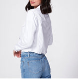 Relaxed Vivienne Jacket, Crisp White-PAIGE