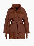 Goldbergh Fringe Jacket, Mocha-Goldbergh