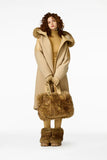 Goldbergh Ember Jacket, Caramello w/ Faux Fur-Goldbergh