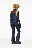 Aya Bodywarmer, Raw Denim