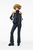 Aya Bodywarmer, Raw Denim
