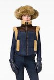 Aya Bodywarmer, Raw Denim