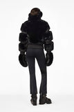 Goldbergh Furry Ski Jacket, Black-Goldbergh