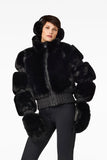 Goldbergh Furry Ski Jacket, Black-Goldbergh