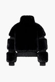 Goldbergh Furry Ski Jacket, Black-Goldbergh