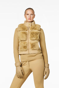 Goldbergh Chic bodywarmer-Faux, Caramello-Goldbergh