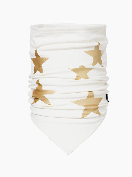 Goldbergh Starlight Neck warmer, Cream/ Gold-Goldbergh